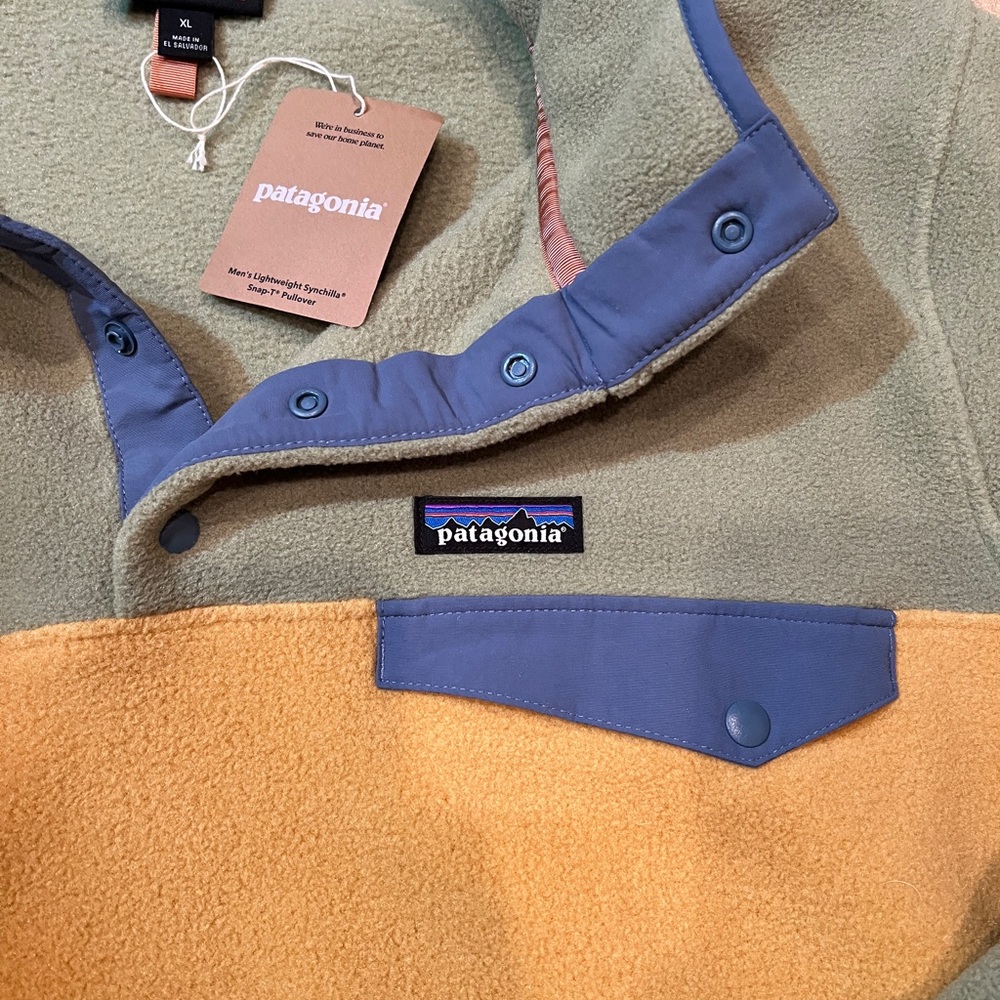 Patagonia Synchilla Men’s Pufferfish Gold - Picture 3 of 5